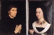 MEMLING, Hans Tommaso Portinari and his Wife wh Germany oil painting artist